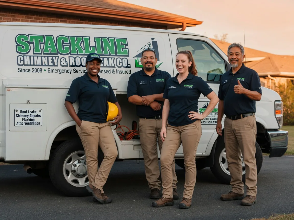 Chimney flashing repair company in Georgetown, IL